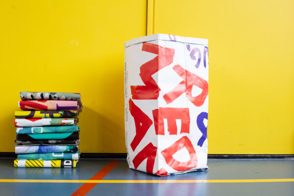 Paperbag Prullenbak Design Jos van der Meulen voor Goods