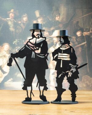 Nachtwacht kandelaren set design Roel Elsinga voor Goods